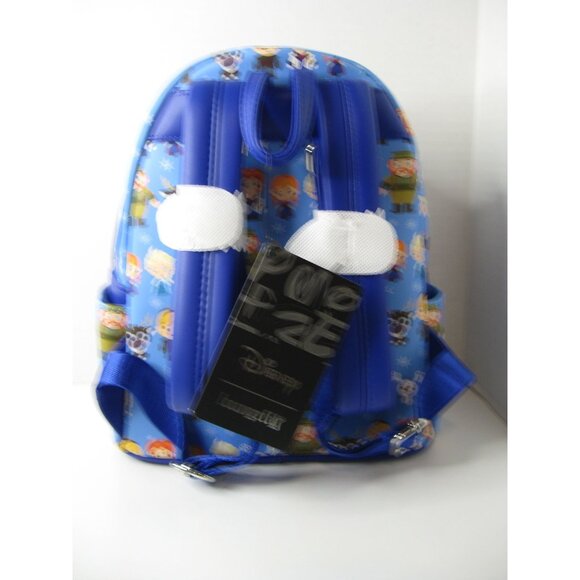 Disney Loungefly Frozen-Themed Mini Backpack With Characters & Snowflakes Print - Picture 3 of 3